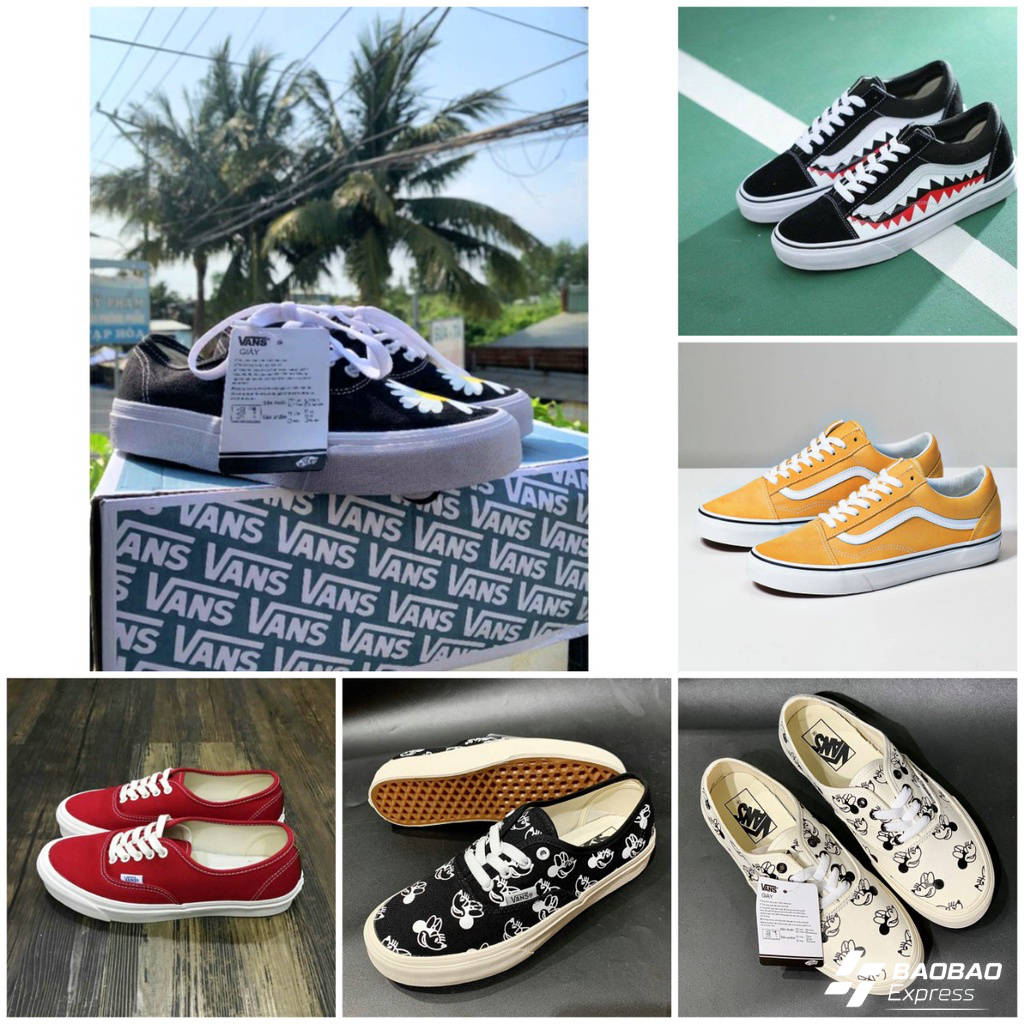 Order giày Vans trên Taobao
