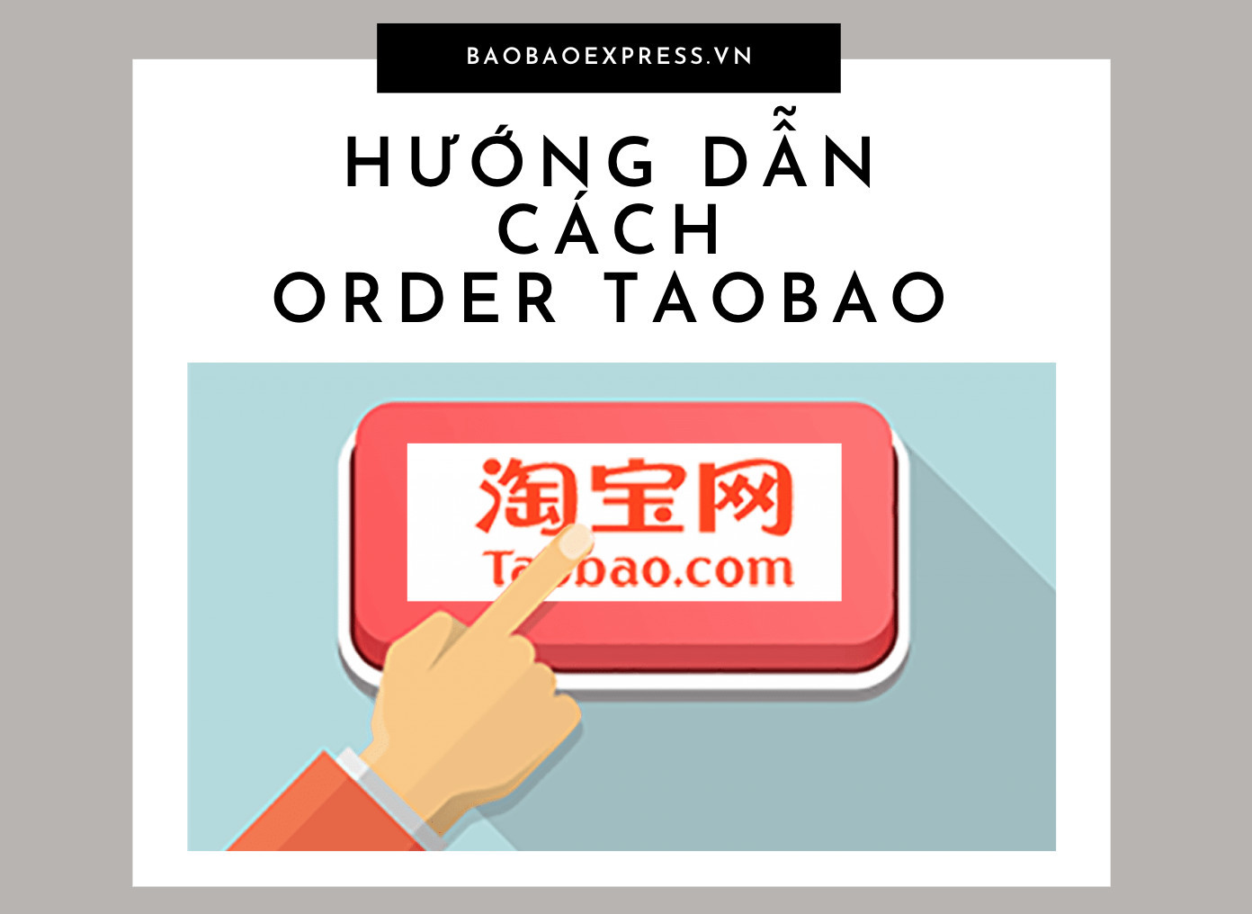 cách order taobao